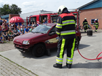 Brandweer Demo tijdens feestweek Buitenpost
